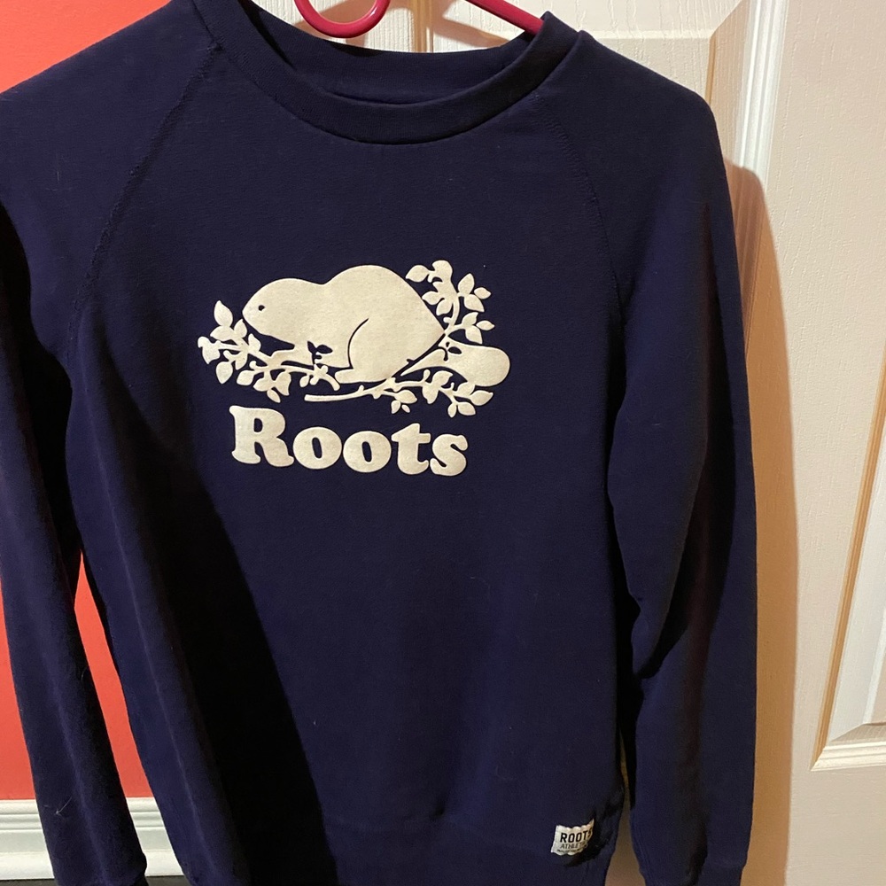 Roots Dark Blue Sweatshirt - size S